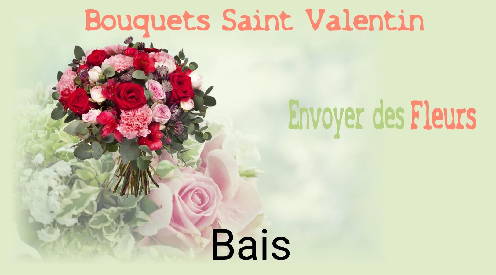 Roses de Saint-Valentin livrées à Bais
